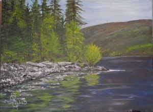 Good Morning Rendevous, Original art by Susan Feniak