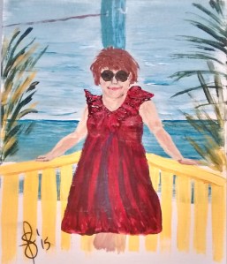 Painting Best Belize Selfie